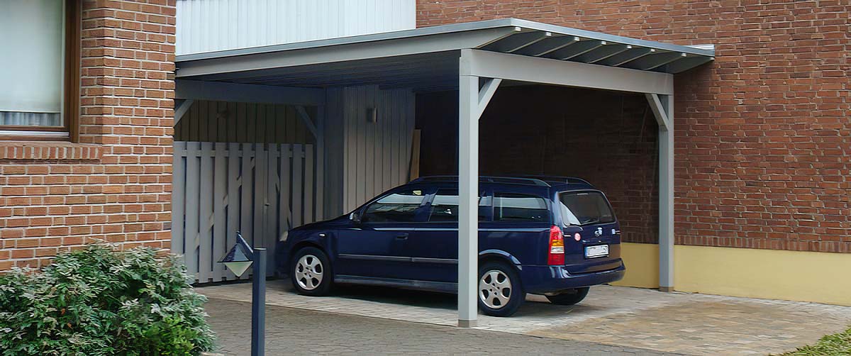 Carport Holzbauweise WINTERGARTEN STOLZENBERG